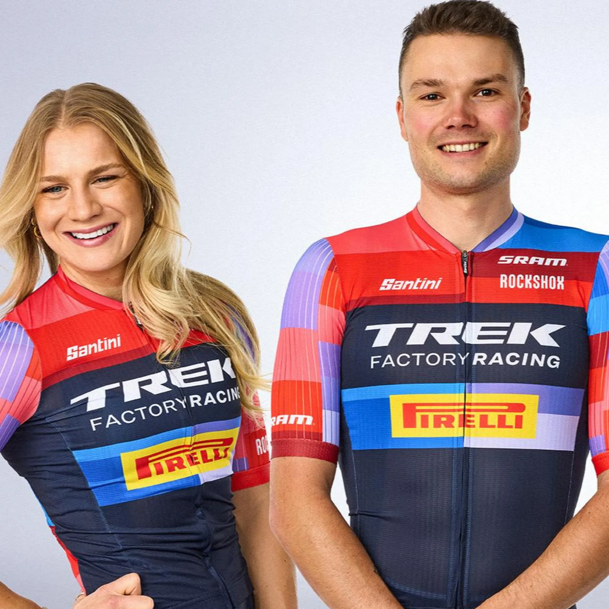 Uomo Santini Maglie*agia Trek Factory Racing 2025 XC