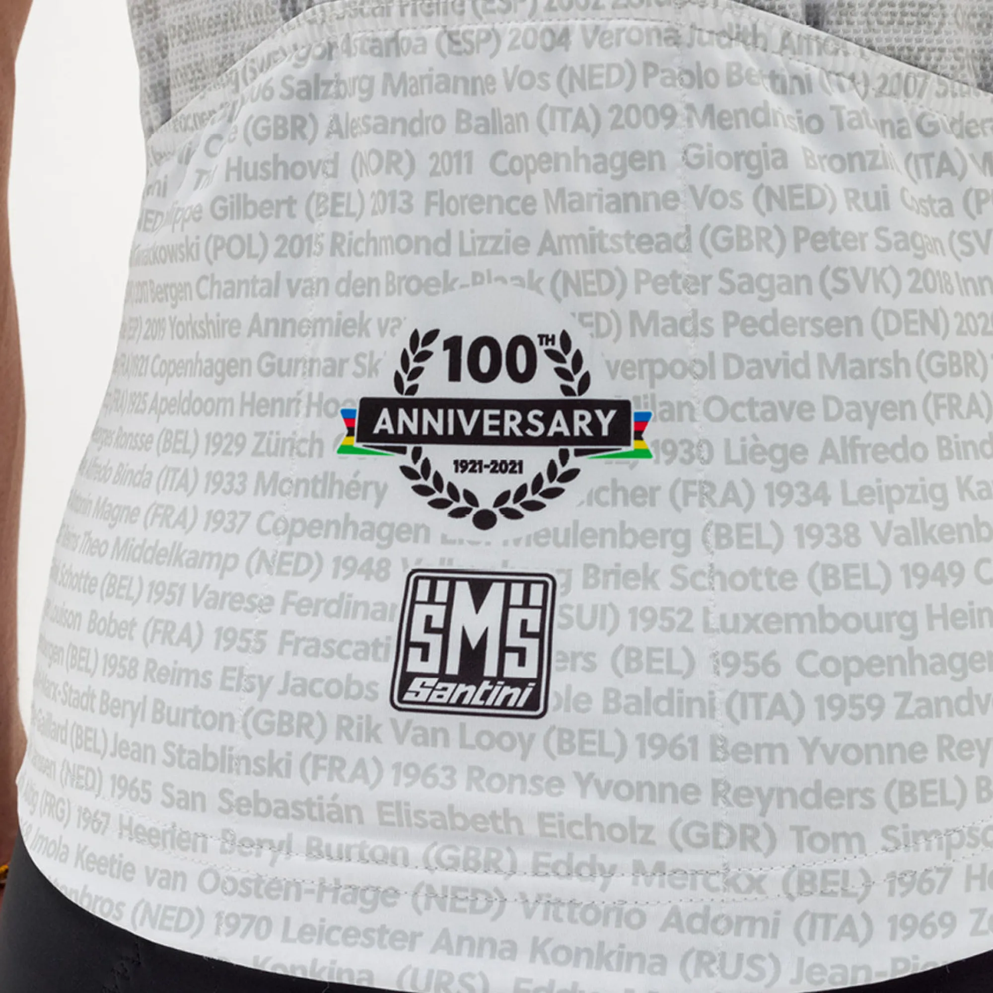 Uomo Santini Maglie*agia UCI Road 100 Chapion