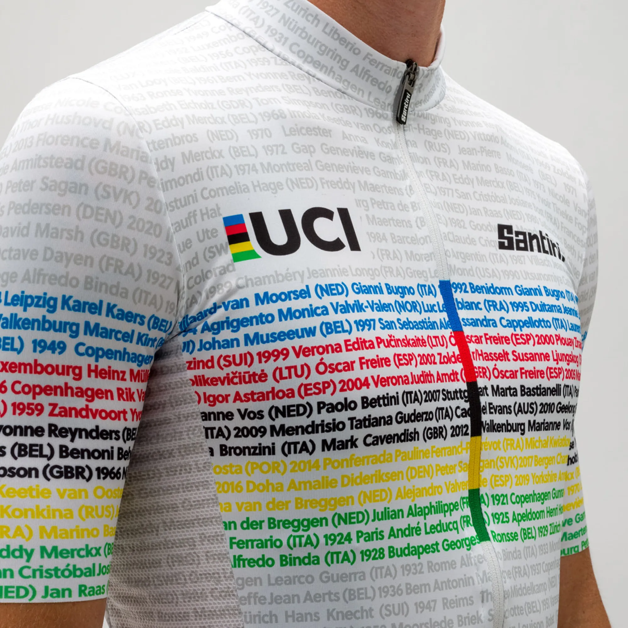 Uomo Santini Maglie*agia UCI Road 100 Chapion
