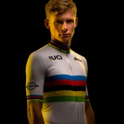 Uomo Santini Maglie*agia UCI Road 100 God