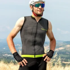 Uomo Biotex Maglie*Maglia senza maniche Soffio - giallo