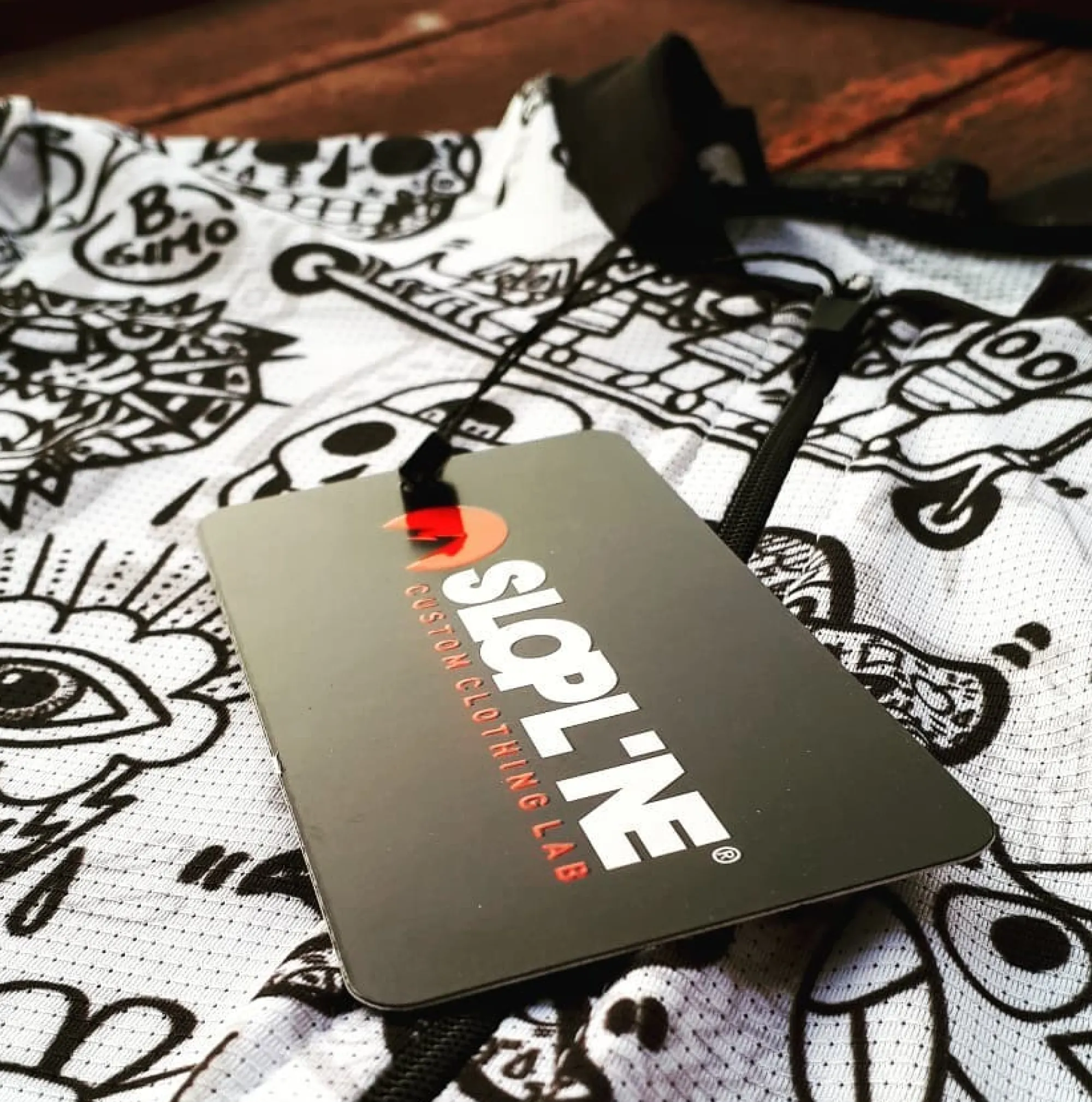 Uomo Slopline Maglie*agia Sorano Back & White