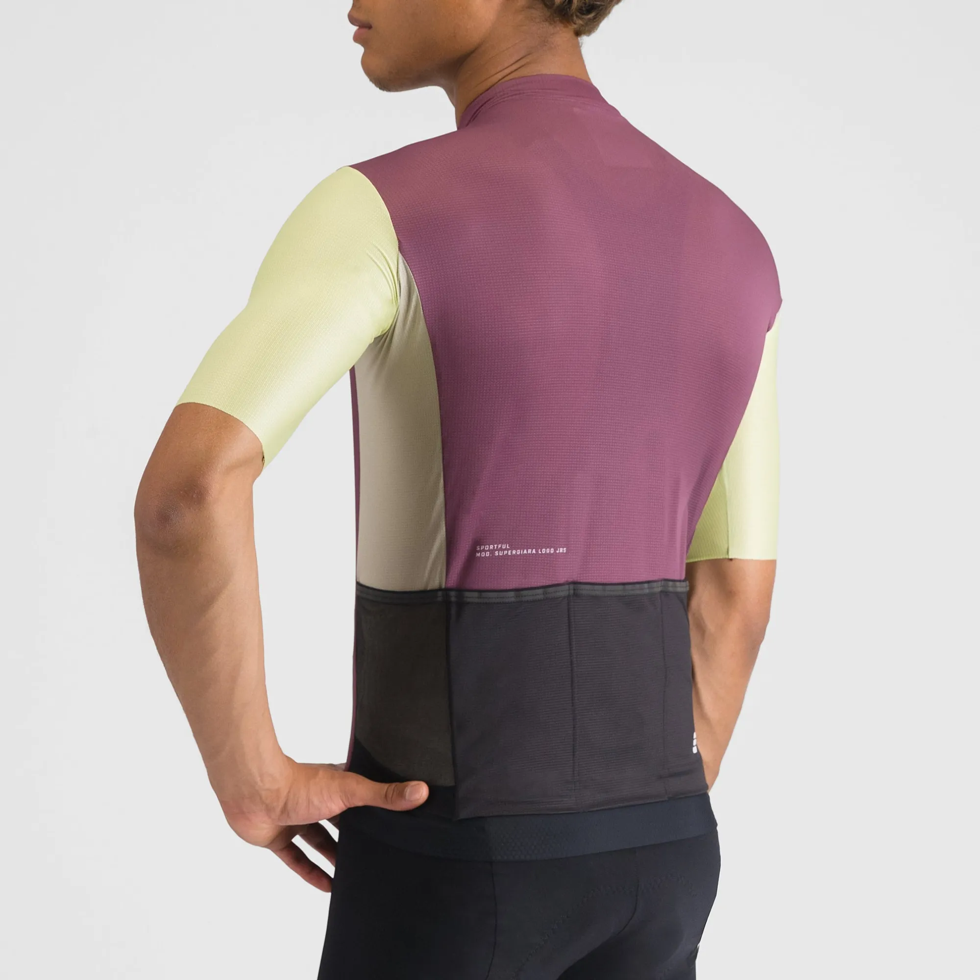 Uomo Sportful Maglie*agia upergiara ogo - Bordeaux