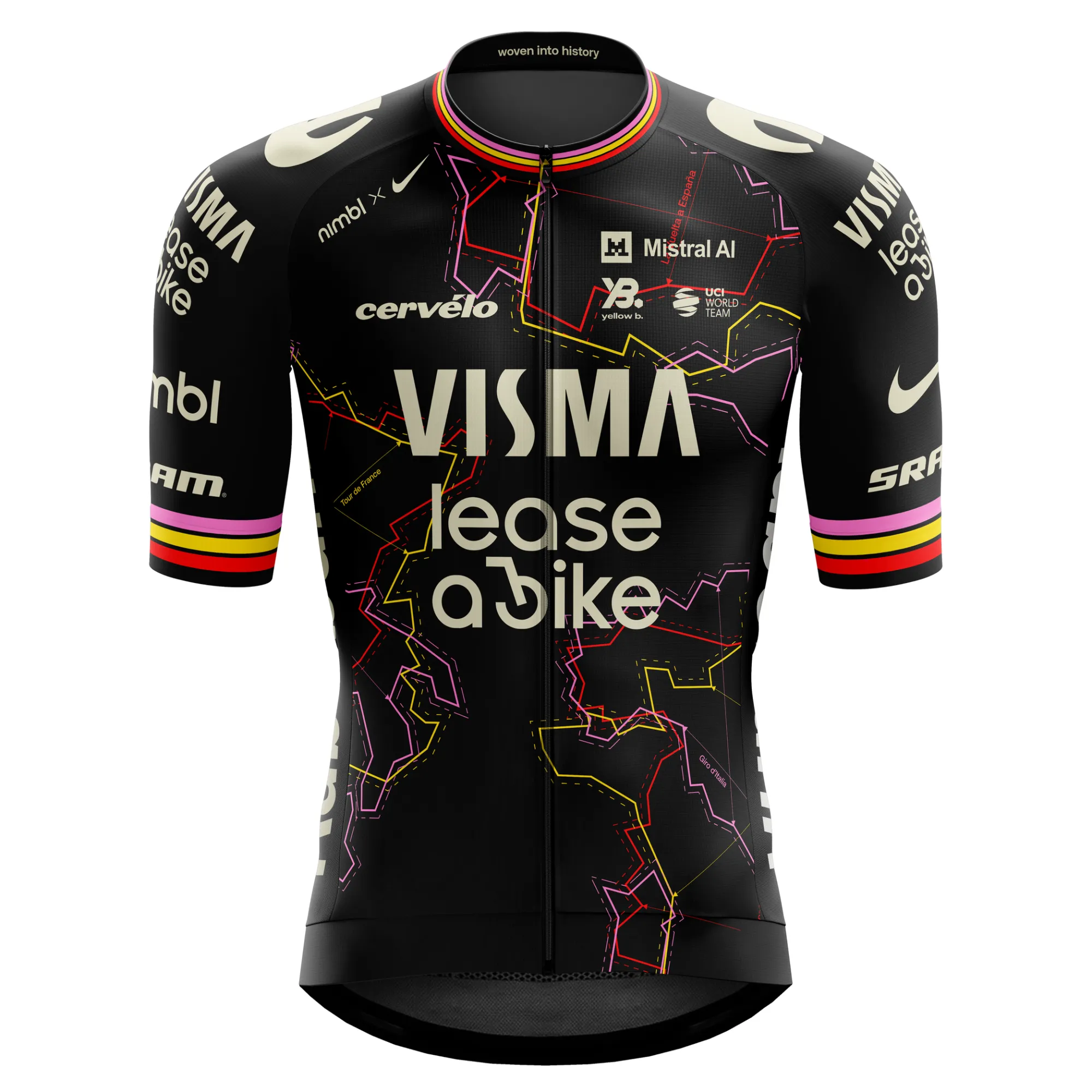 Uomo Yellow B. Maglie*agia Tea Via eae a bike 2026 - Giro Triogy