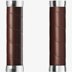 Manopole Brooks Slender Leather 130mm - Marrone