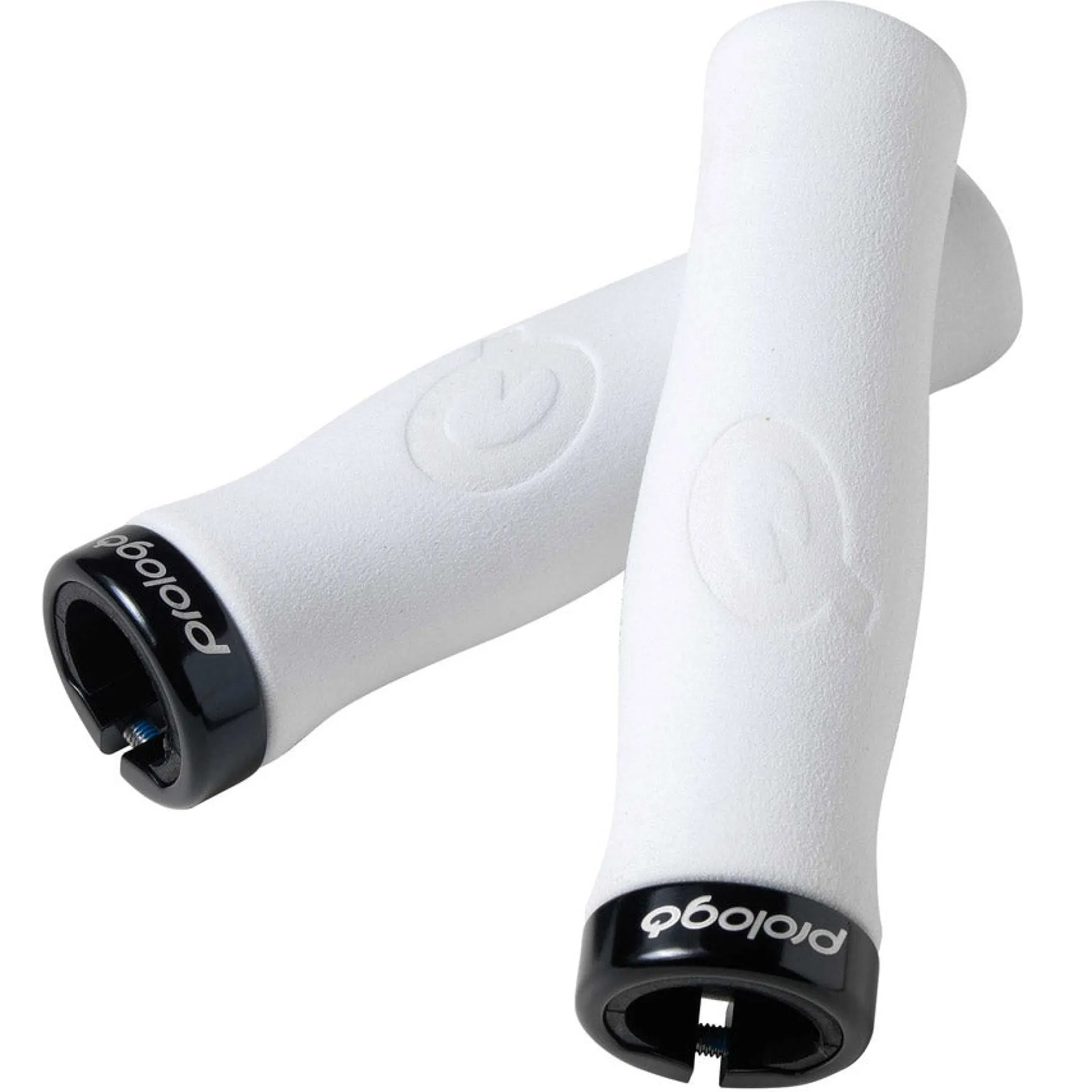 Manopole Prologo Feather Lock - Bianco