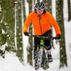 Uomo Biotex Giacche*anteina X-ight Wind - Arancio