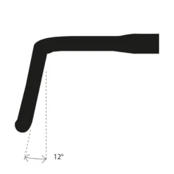 Manubrio Deda Gravel 100 - Nero
