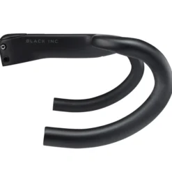 Manubrio integrato Black Inc Carbon 420mm Piega Aero - Nero