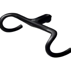 Manubrio integrato Black Inc Carbon 400mm - Nero