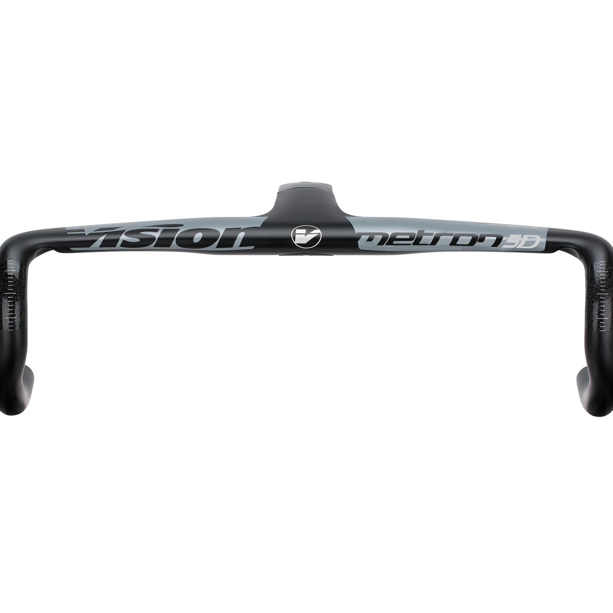 Manubrio integrato Vision Metron 5D ACR 400 mm - Nero grigio