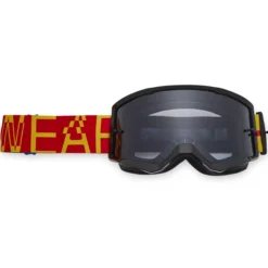 Maschera Fox Main Race Spec - Nero giallo