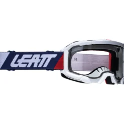Maschera Leatt Velocity 4.5 - Bianco blu