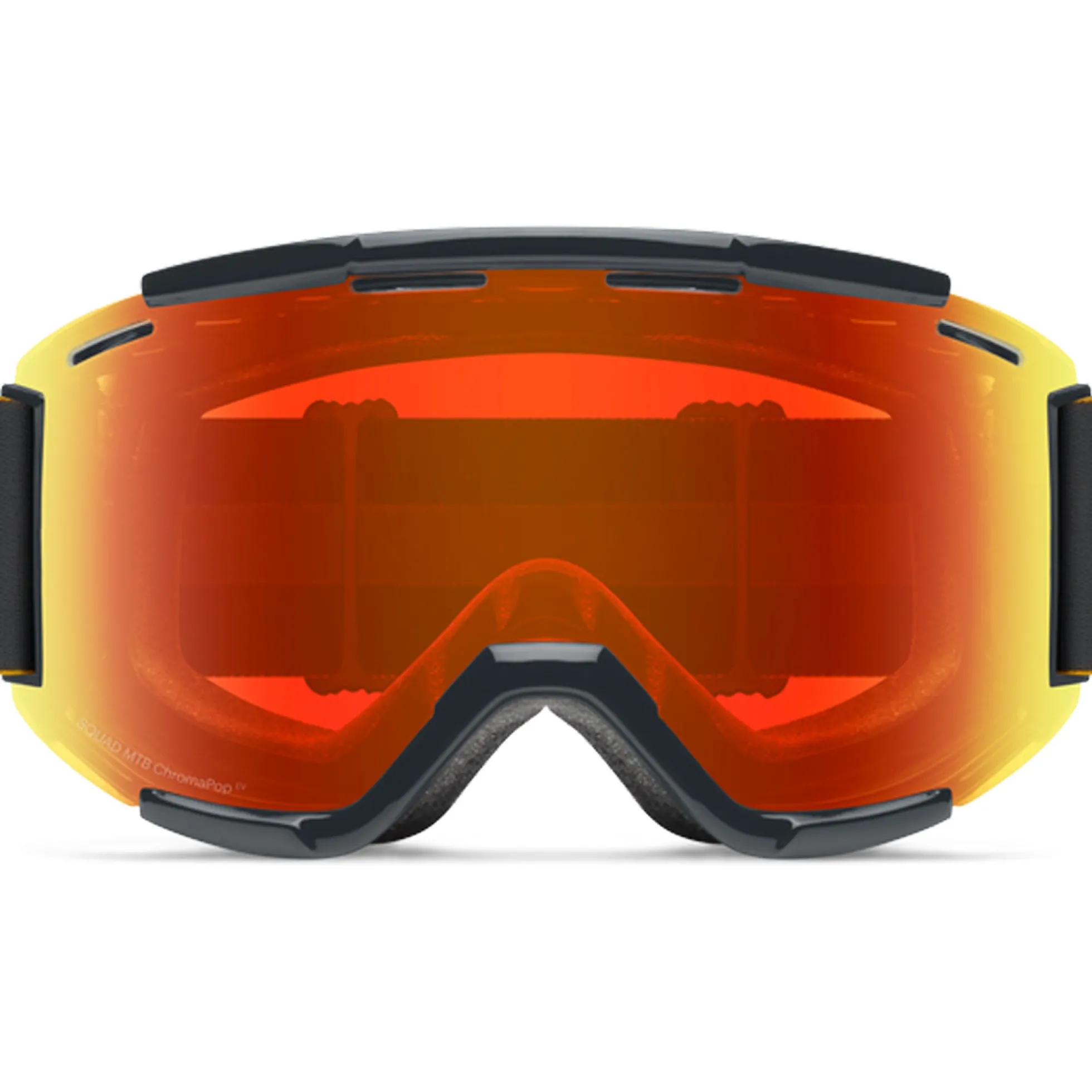 Maschera Smith Squad MTB - Slate ChromaPop Red