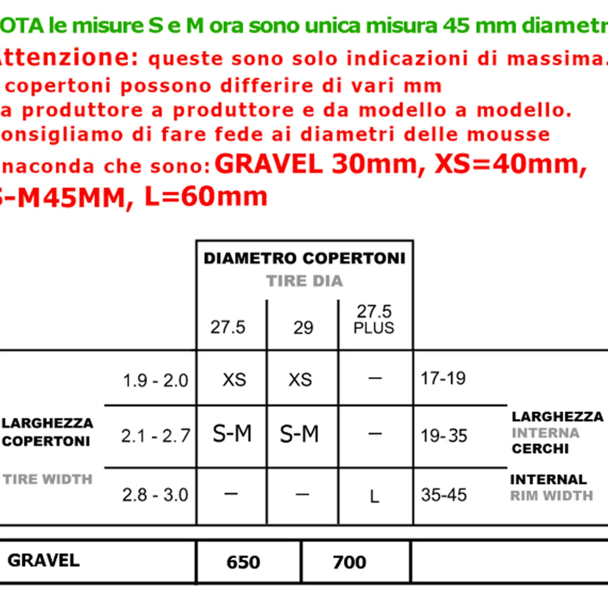 Barbieri Kit Tubeless E Liquido Sigillante|Manutenzione*Mousse Anaconda Gravel - 650x30