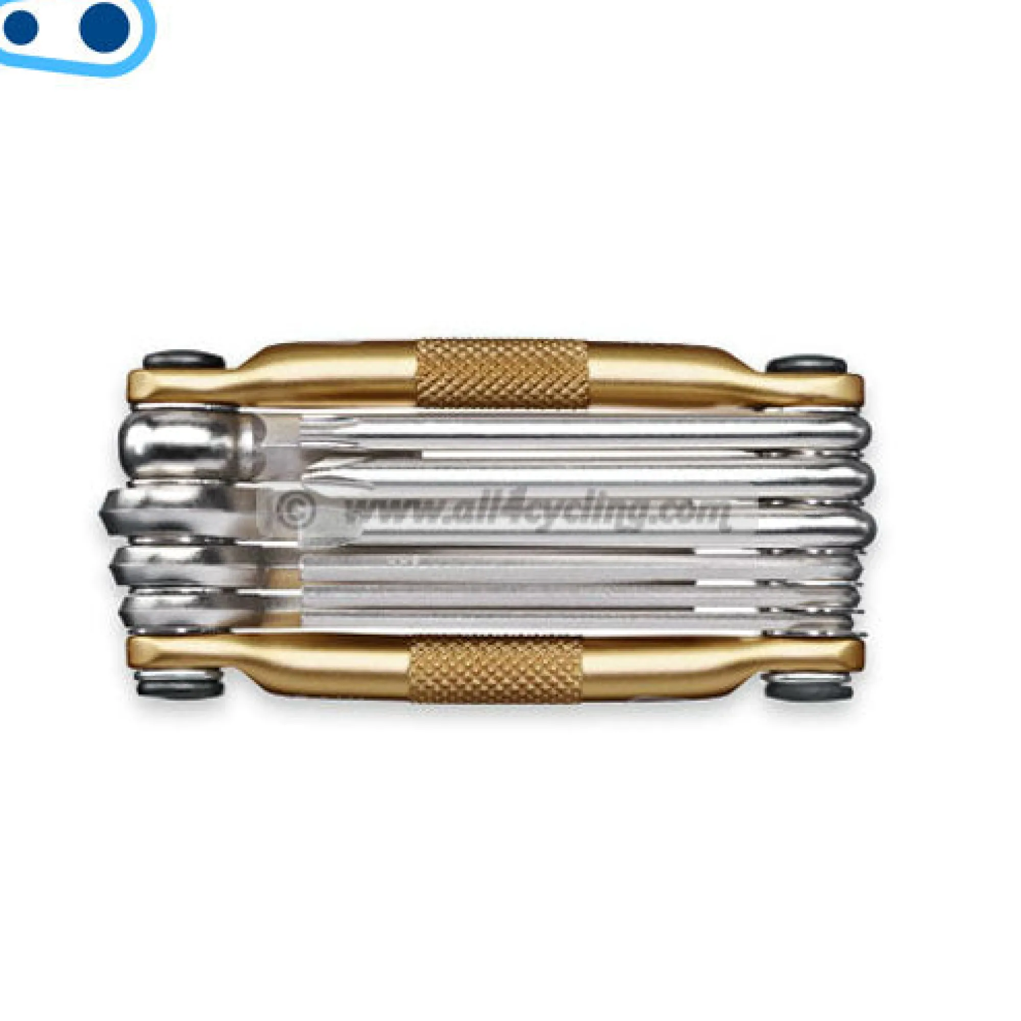 Crank Brothers Utensili Multifunzione|Manutenzione*Multitool 10 Funzioni - Oro