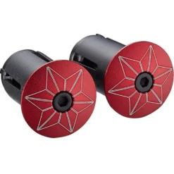Nastro Manubrio Supacaz Super Sticky Kush - Star Fade Rosso
