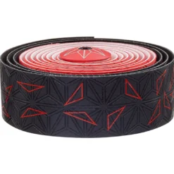 Nastro Manubrio Supacaz Super Sticky Kush - Star Fade Rosso