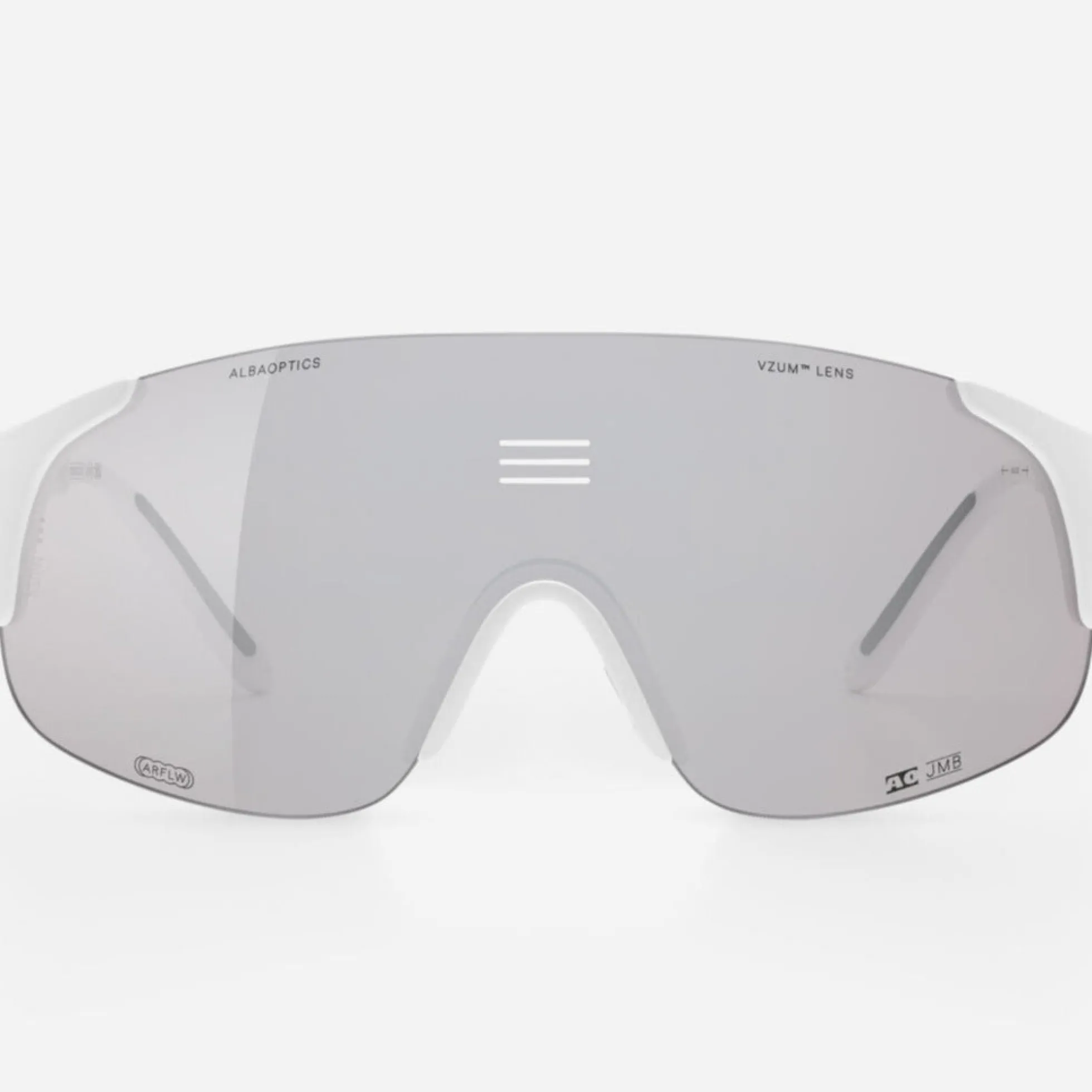 Occhiali Alba Optics Jumbo - White Vzum Alu