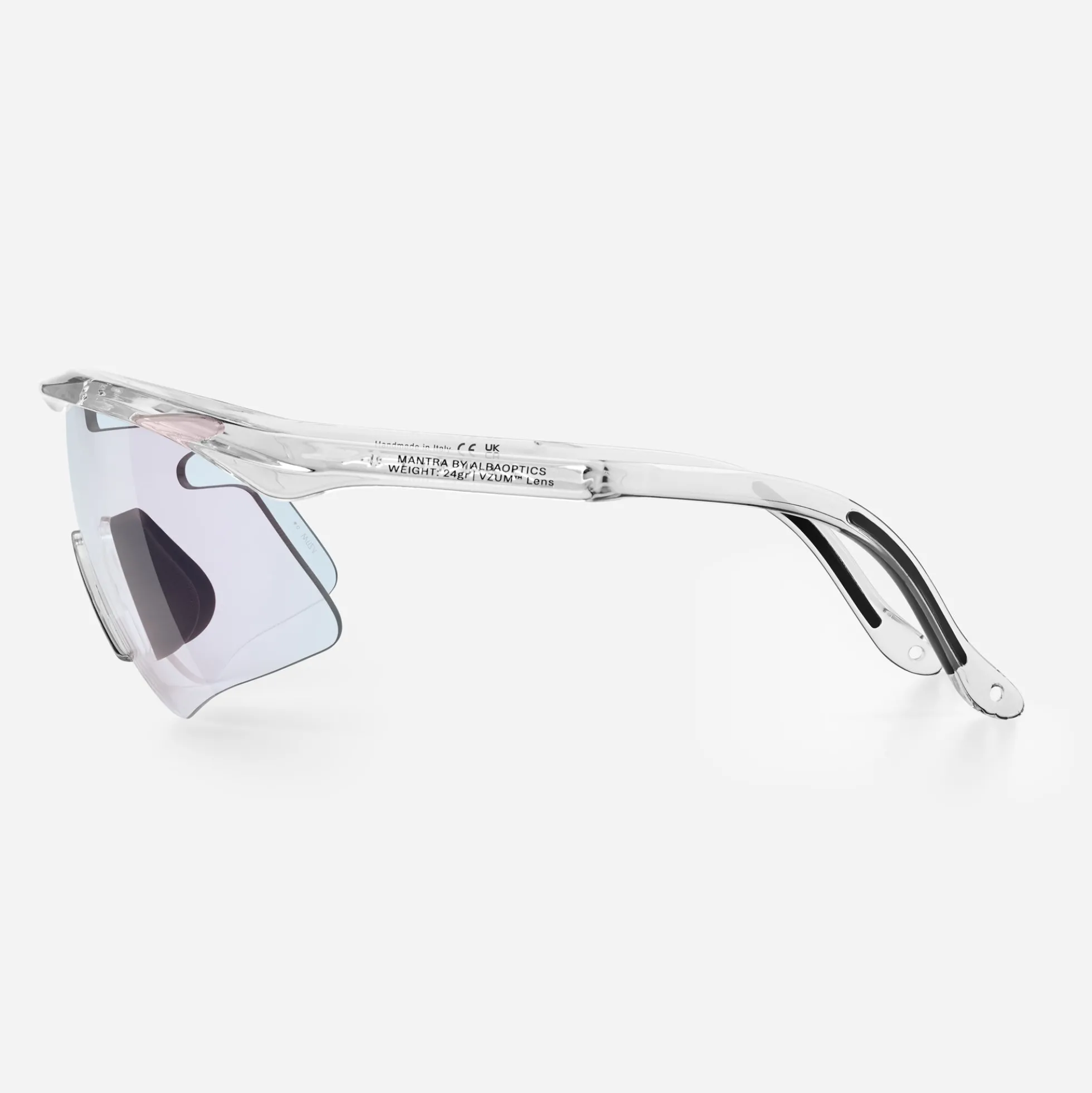Occhiali Alba Optics Mantra - Crystal Glossy Vzum F-Lens Fire