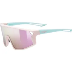 Occhiali Bambino Uvex Skyryse - Pink green Mirror pink