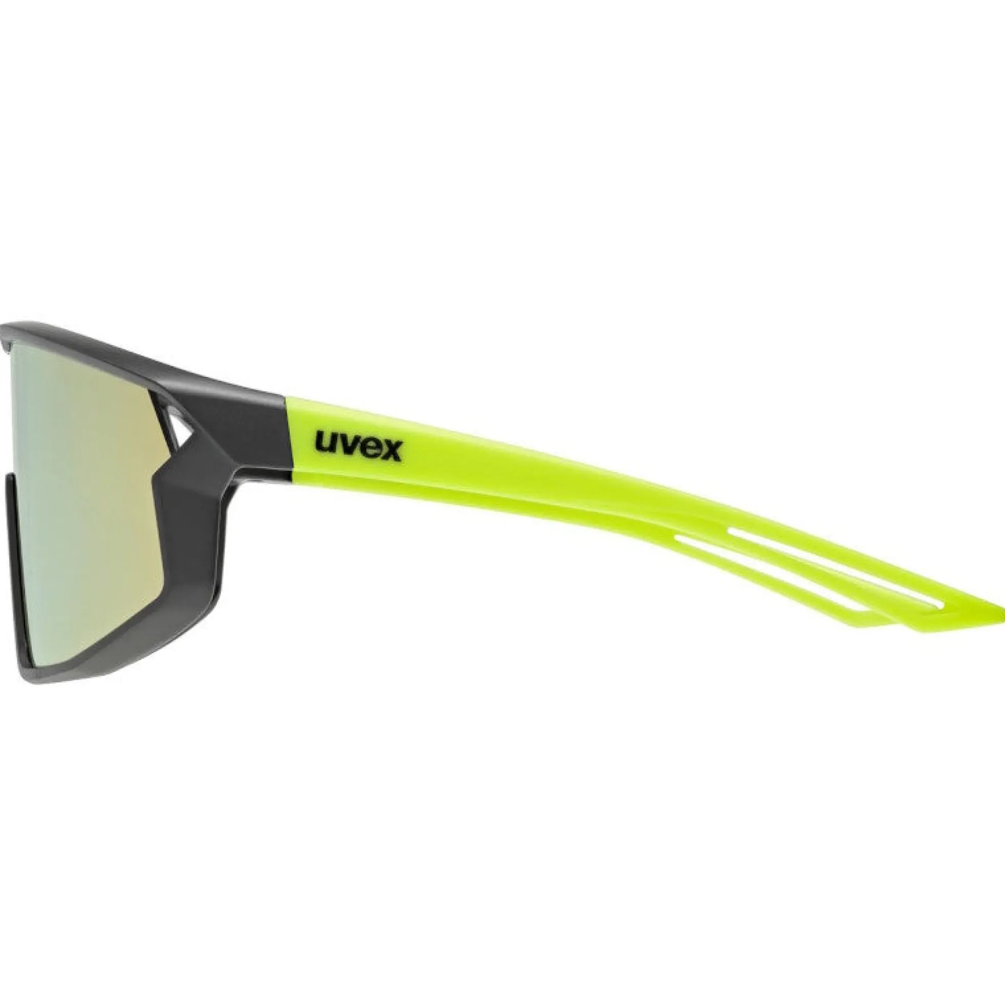 Occhiali Bambino Uvex Skyryse - Black yellow Mirror yellow