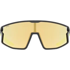 Occhiali Bambino Uvex Skyryse - Black yellow Mirror yellow