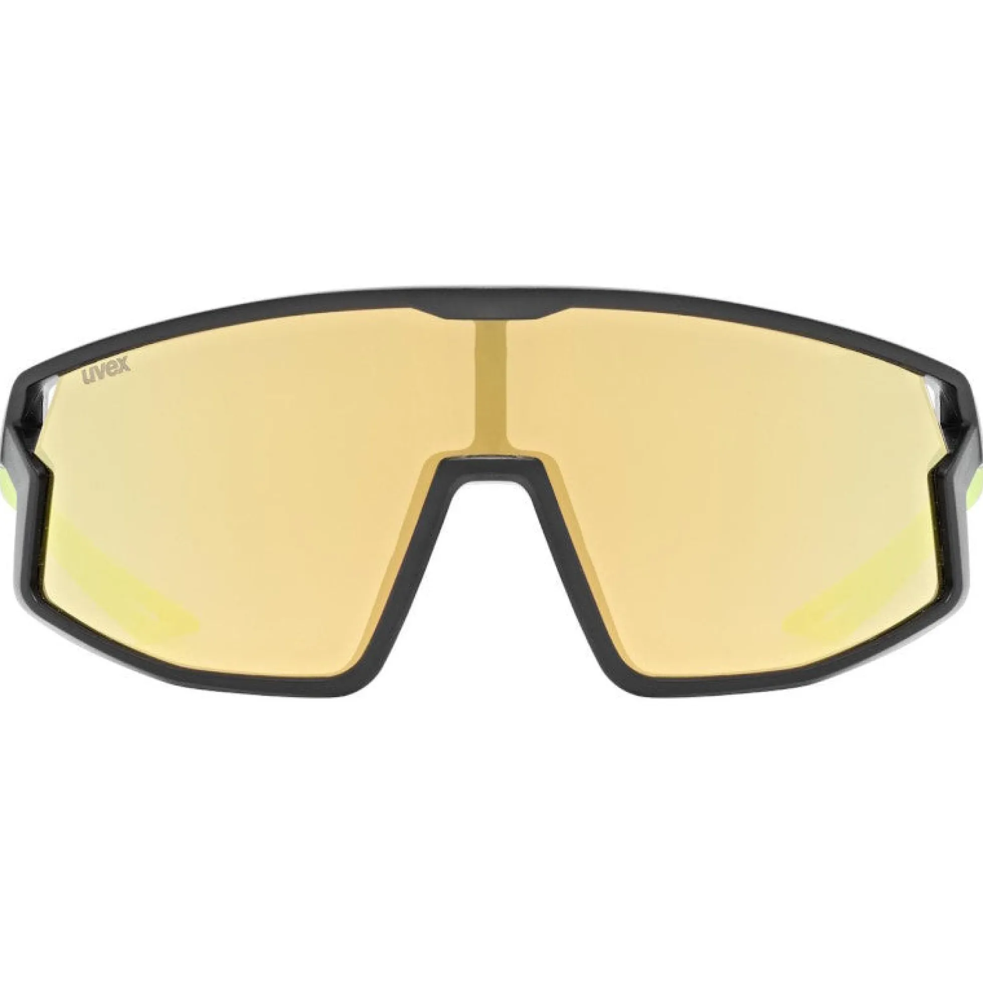 Occhiali Bambino Uvex Skyryse - Black yellow Mirror yellow