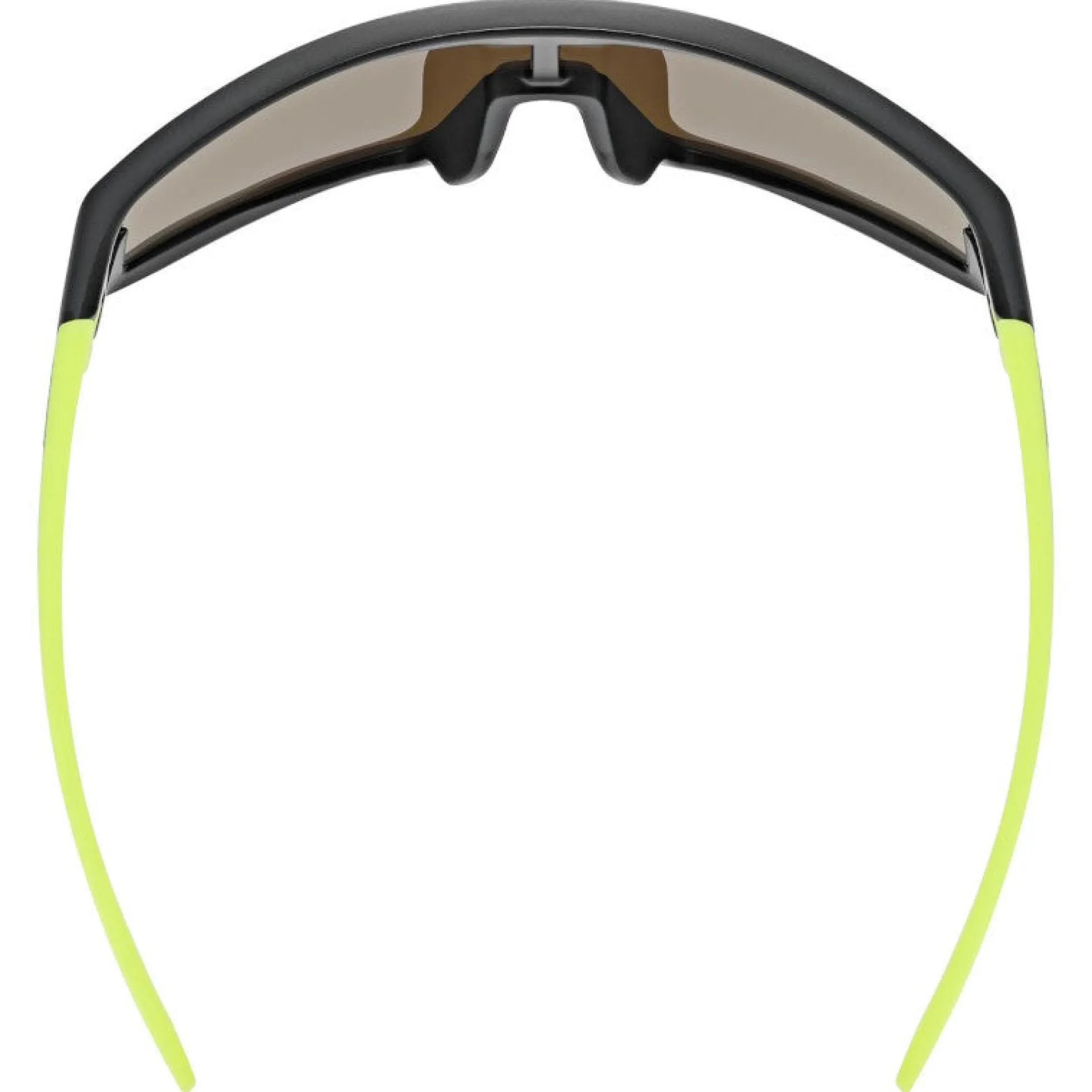 Occhiali Bambino Uvex Skyryse - Black yellow Mirror yellow