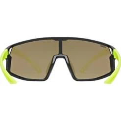Occhiali Bambino Uvex Skyryse - Black yellow Mirror yellow