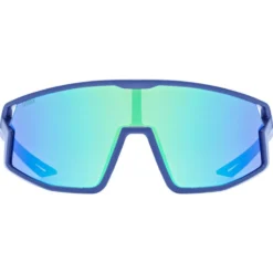 Occhiali Bambino Uvex Skyryse - Blue matt Mirror green