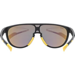 Occhiali Bambino Uvex Sportstyle 515 - Black Matt Mirror Yellow