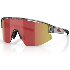 Occhiali Bliz Matrix - Transparent Dark Grey Red