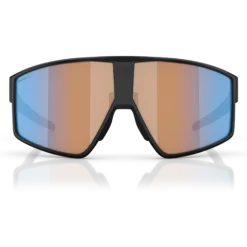 Occhiali Bliz P002 - Matt Black Coral-Orange Mirror Blue
