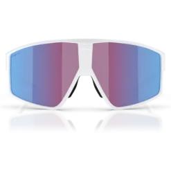Occhiali Bliz P002 - Matt White Rose-Violet Mirror Blue