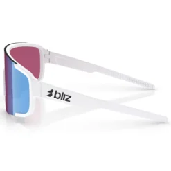 Occhiali Bliz P003 Small - Matte White Rose-Violet Mirror