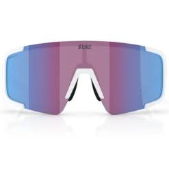 Occhiali Bliz P003 Small - Matte White Rose-Violet Mirror