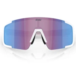 Occhiali Bliz P003 Small - Matte White Rose-Violet Mirror
