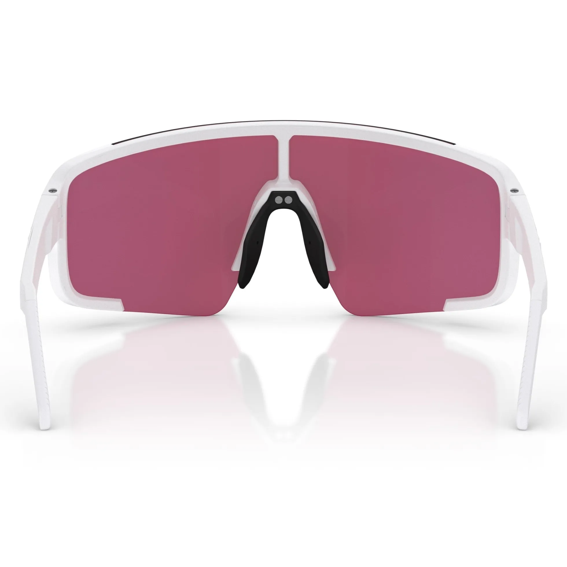 Occhiali Bliz P003 Small - Matte White Rose-Violet Mirror