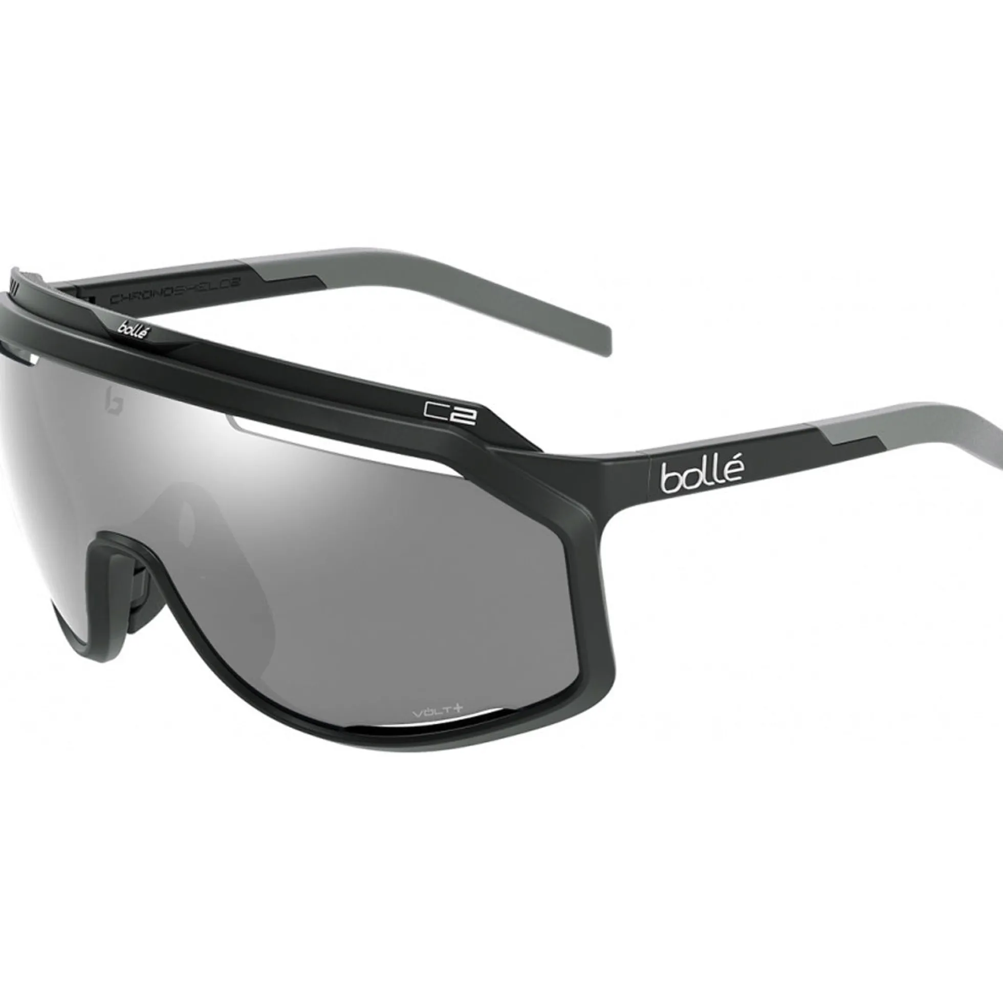 Occhiali Bolle Chronoshield - Black Matte White Polarized