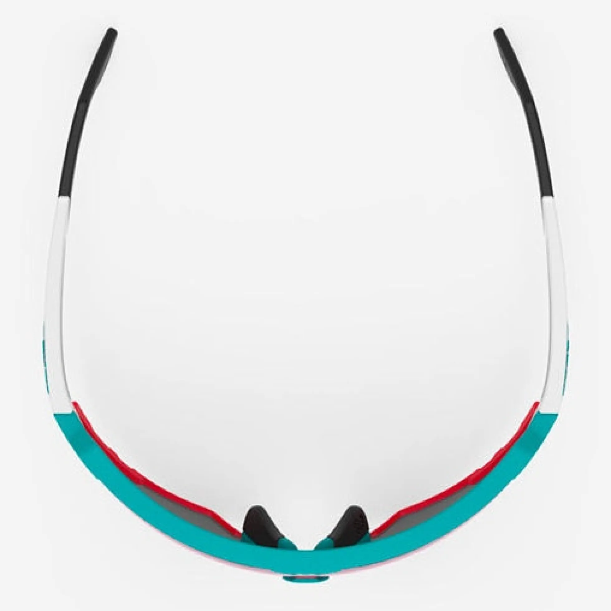 Occhiali Rudy Project Defender - Emerald White Matte Multilaser Red