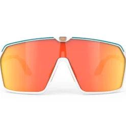 Occhiali Rudy Project Spinshield - White Water Multilaser Orange