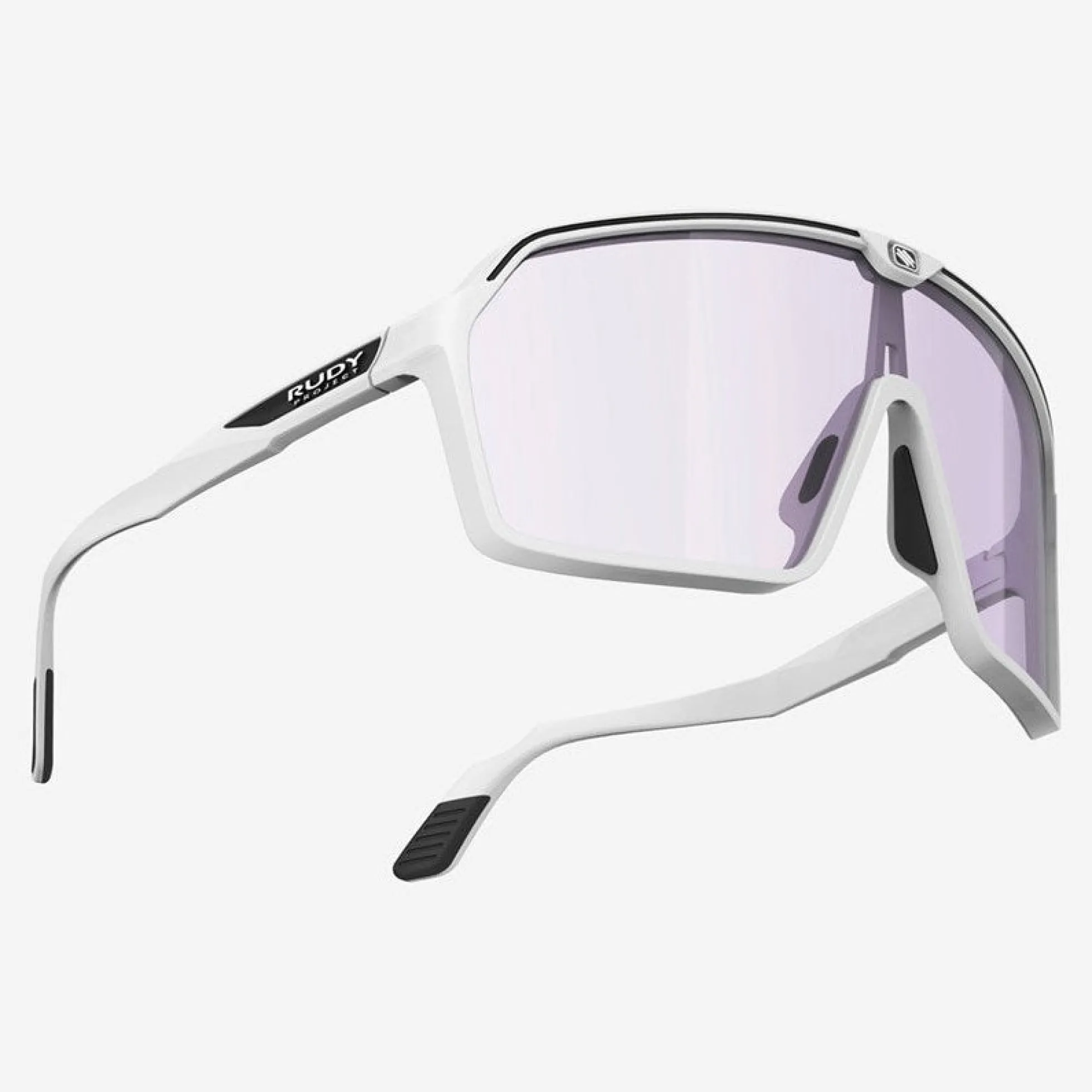 Occhiali Rudy Project Spinshield - White Matte ImpactX2 Laser Purple