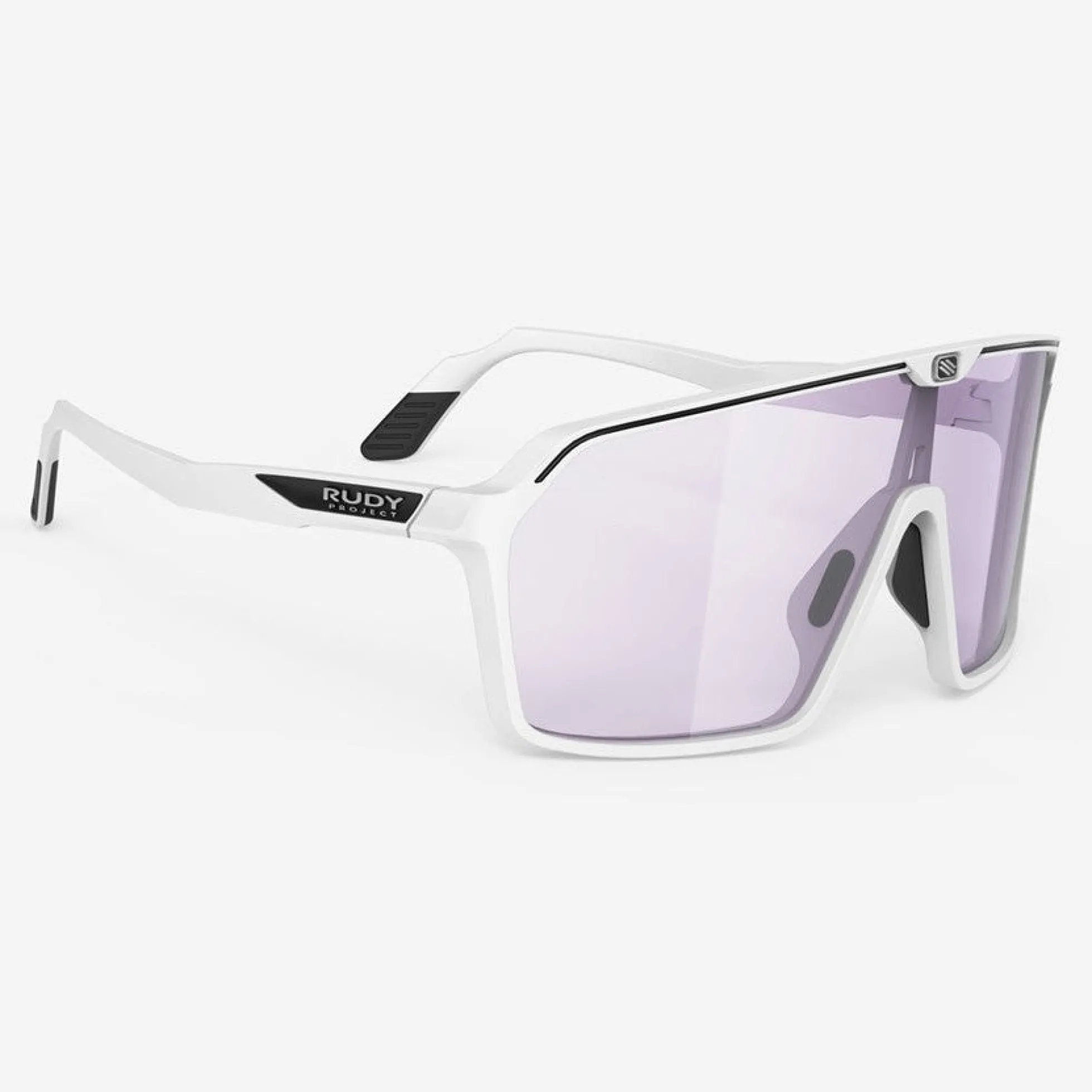 Occhiali Rudy Project Spinshield - White Matte ImpactX2 Laser Purple
