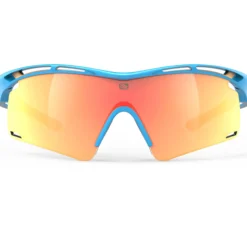 Occhiali Rudy Project Tralyx+ - Azur Matte Multilaser Orange