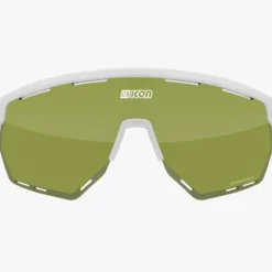 Occhiali Scicon Aerowing - Bianco trail verde