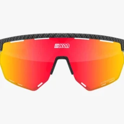 Occhiali Scicon Aerowing - Carbonio opaco multimirror rosso