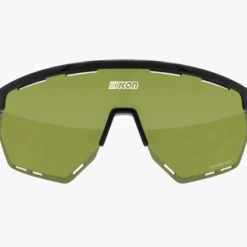 Occhiali Scicon Aerowing - Nero trail verde