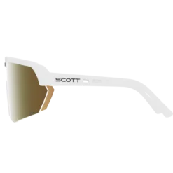 Occhiali Scott Sport Shield - White Amp Light Sensitive Gold Chrome