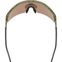 Occhiali Uvex Flowline - Olive Matt Mirror Gold